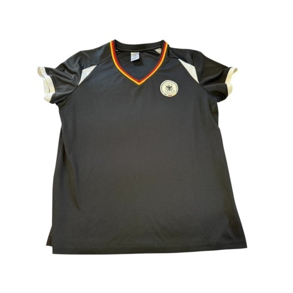 GERMAN DFB Soccer Jersey Black 2016 European Championship Jersey size Large